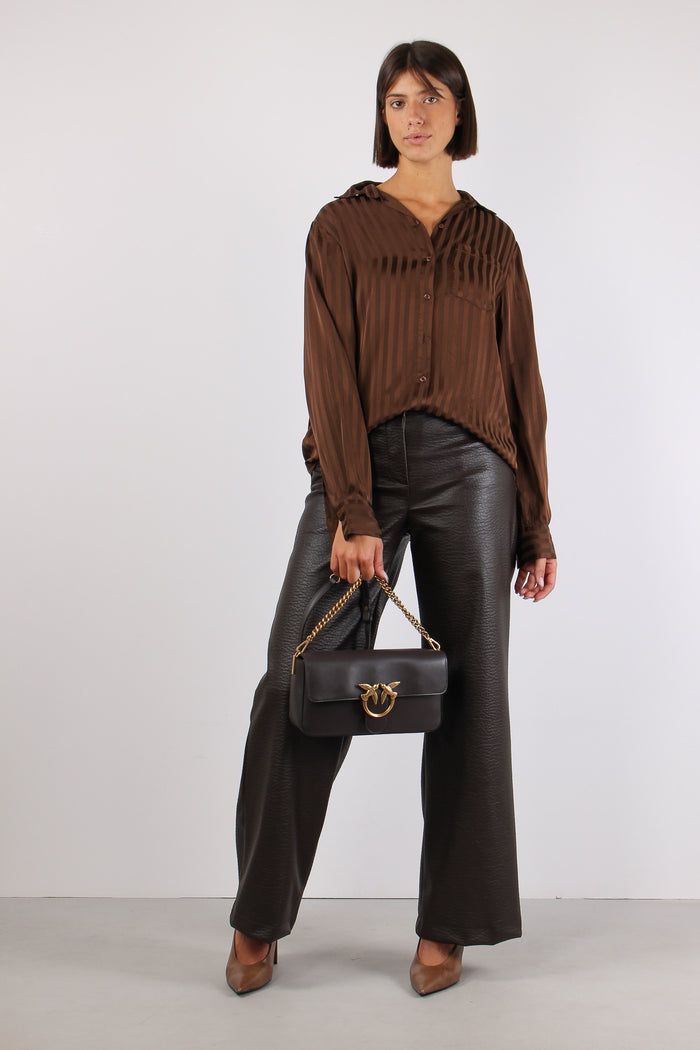 Camicia Riga  Effetto Raso Moro-4