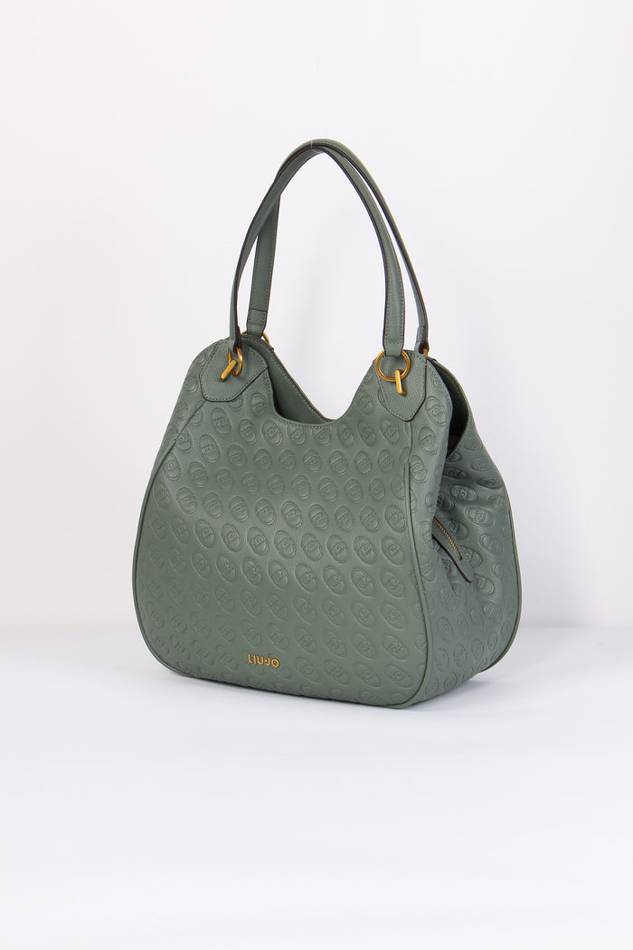 Borsa Hobo 3 Scomparti Dark Jade-5