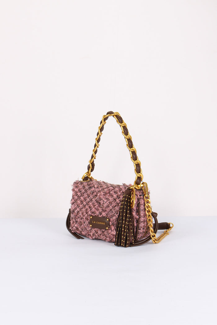 Tracolla Piccola Chanel Pink-2