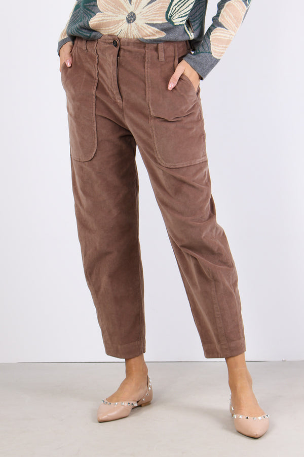 Pantalone Cargo Rosa-2