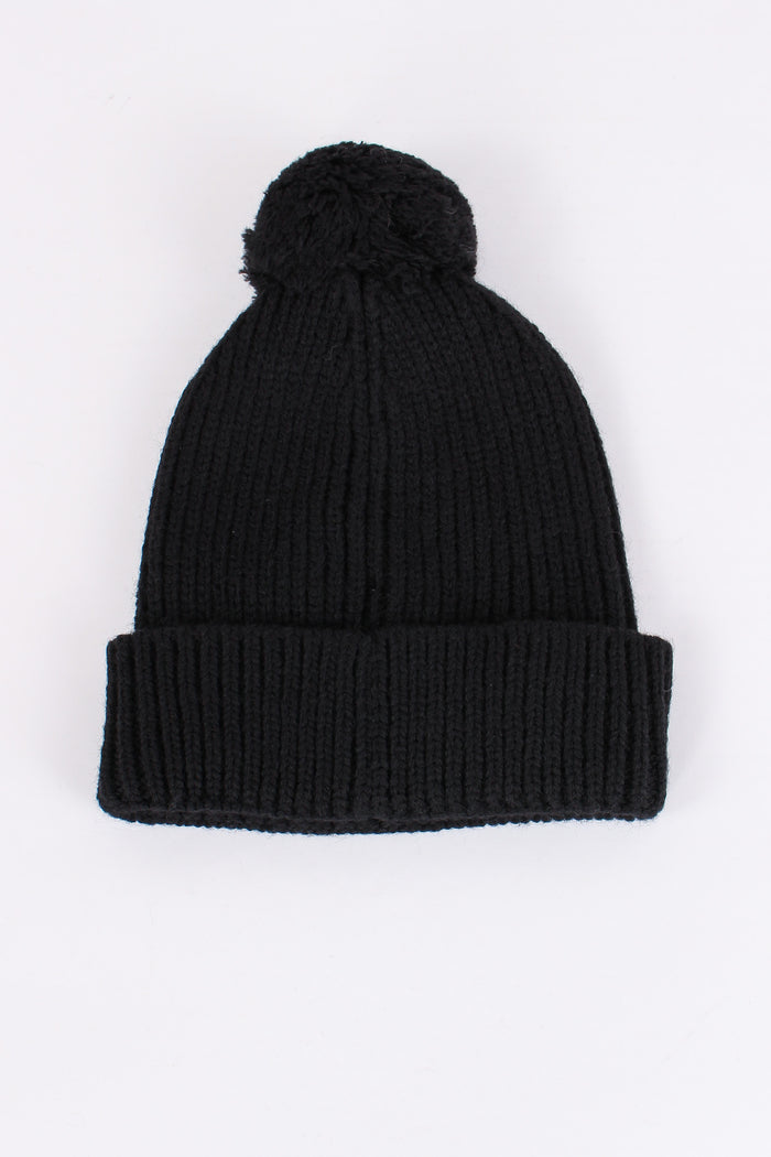 Cuffia Orsetto Pon Pon Black-3