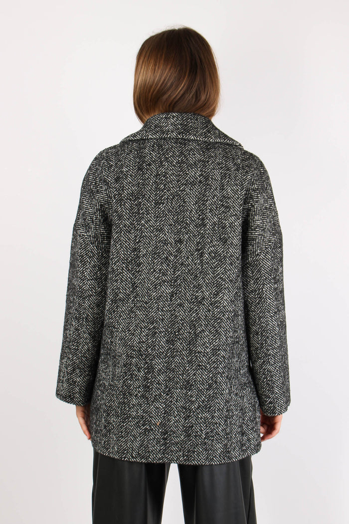 Caban Corto Resca Panna/nero-6