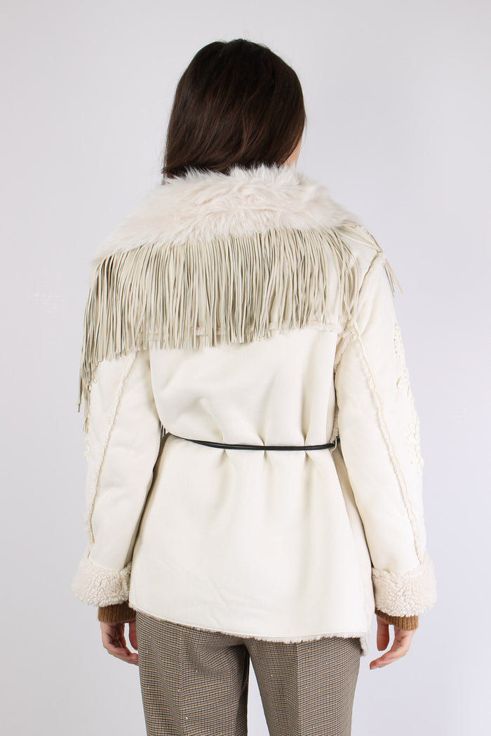 Montone Frange Ricamo Unica-7