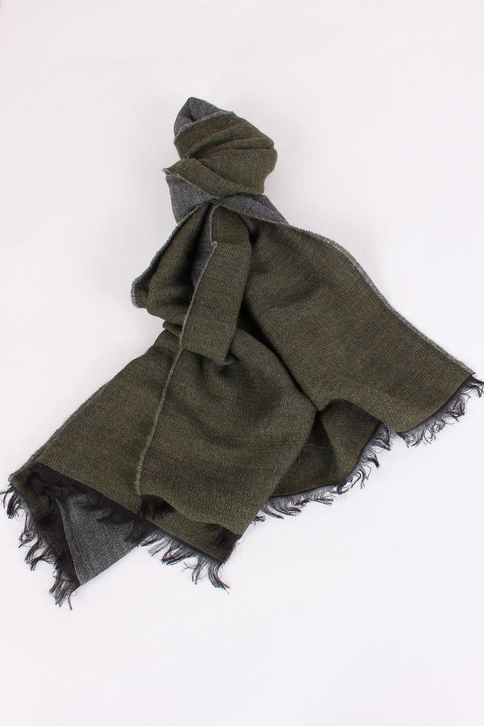 Sciarpa Double Militare/grigio-2