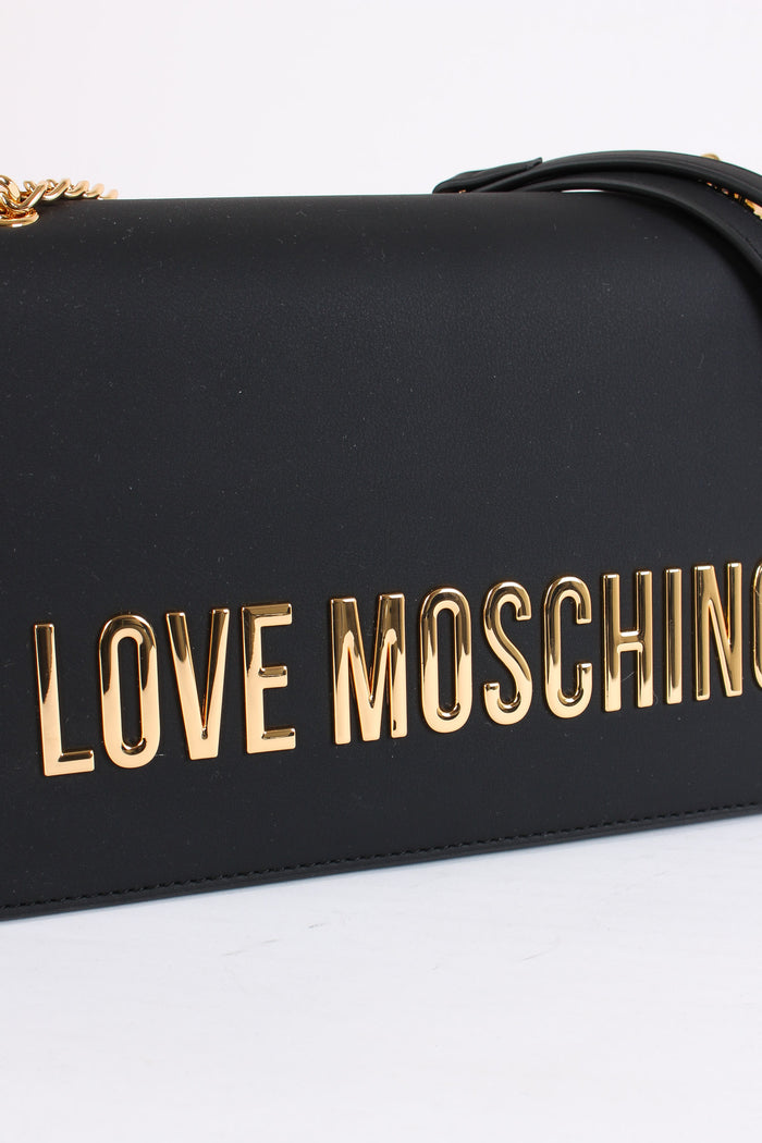 Tracolla Catena Logo Nero-7