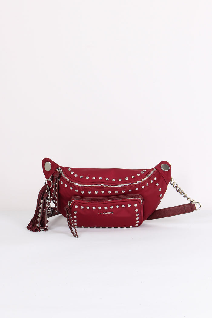 Marsupio Nylon Borchie Cherry