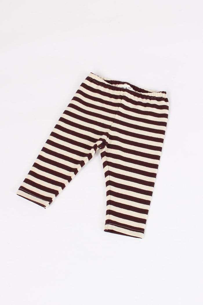 Leggings Riga Natural/burgundy-3