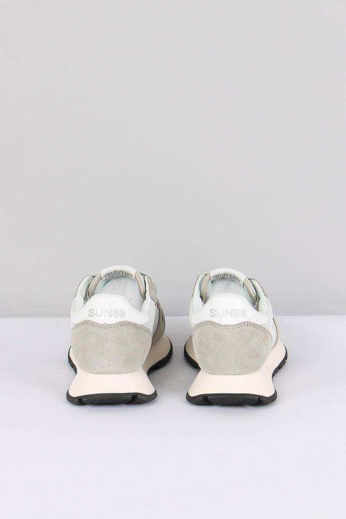 Sneakers Ally Glitter Textile Argento-4