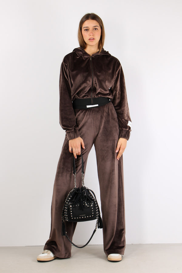 Felpa Corta Ciniglia Moro