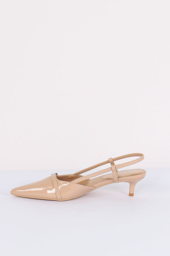 Chanel Tacco Basso Fibbia Nude-7