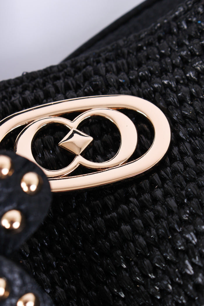 Shopping Rafia Black-8