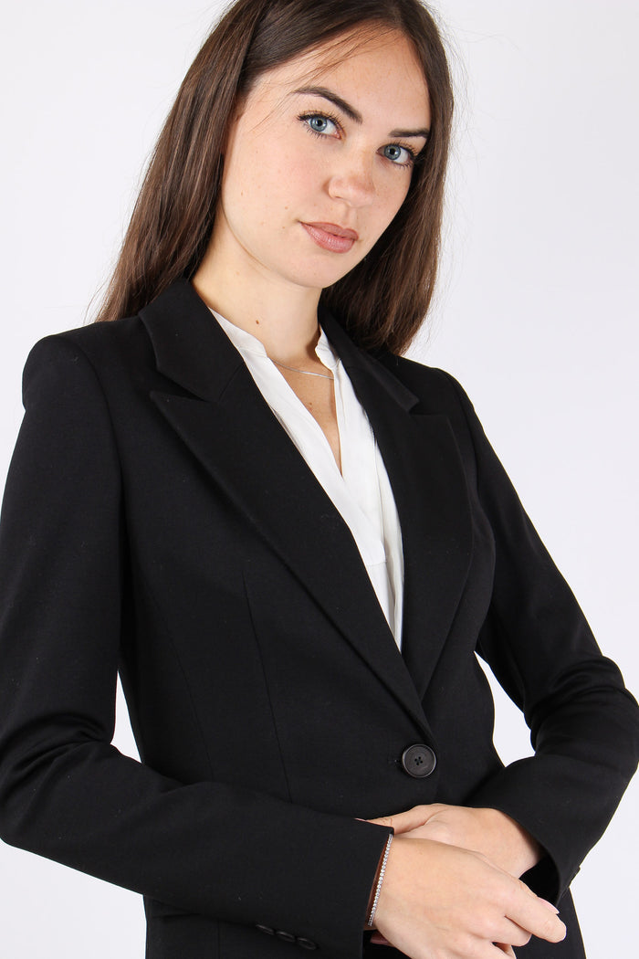 Giacca Monopetto Punto Milano Nero-10