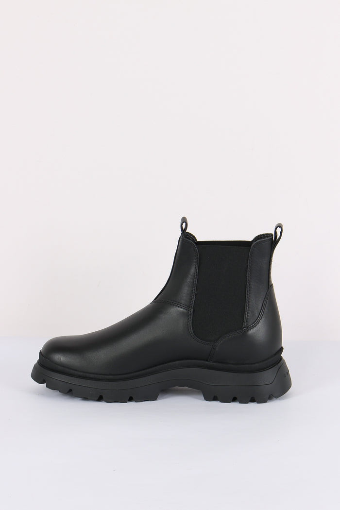 Anfibio H692 Chelsea Pelle Liscia Nero-6
