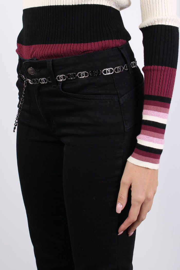 Jeans Magnetic Cintura Denim Black-7