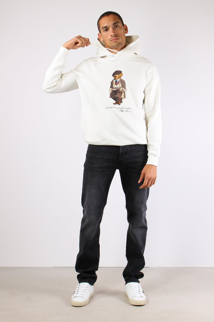 Felpa Cappuccio White-3