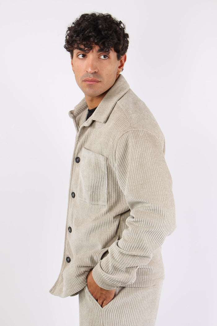 Giacca Veluto Tasca Deserto-6