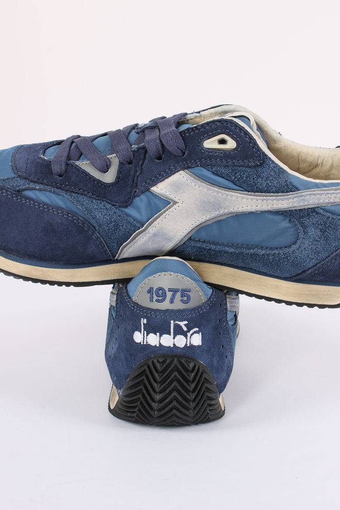Sneakers Equipe Revenge Nylon Blu Colonnello-4