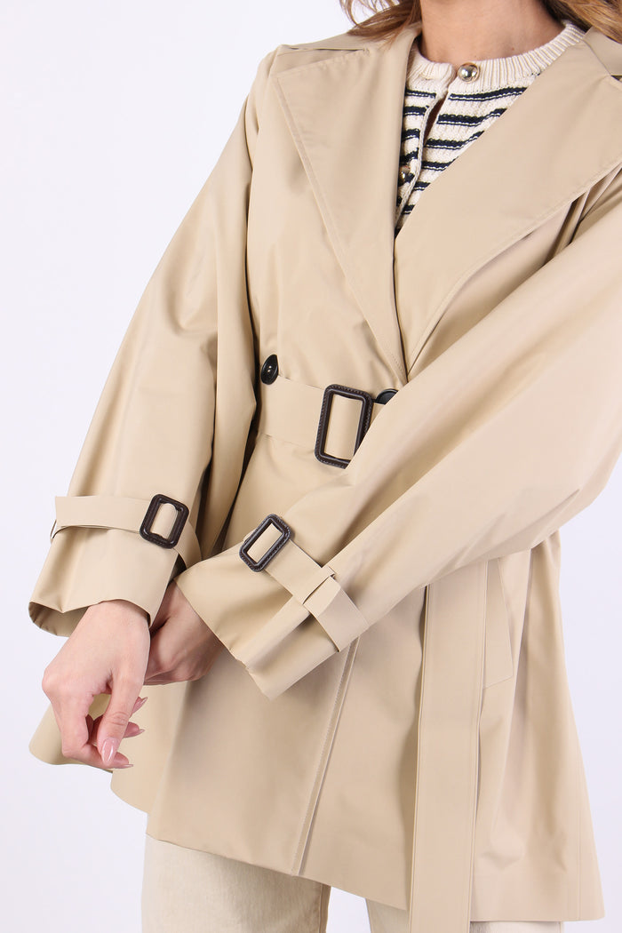 Wkdovatta Trench Medio Beige-8