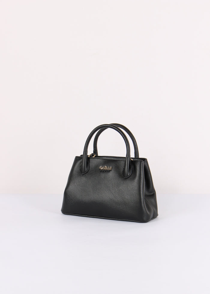 Tote Bag Tracolla Logo Nero-2
