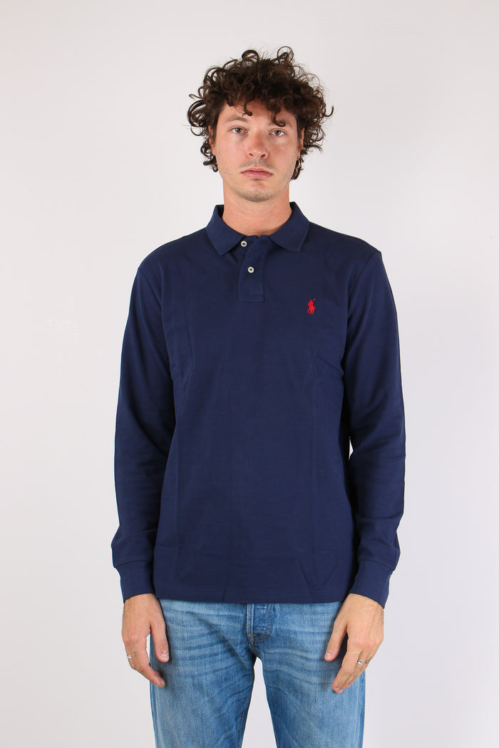 Polo M/l Cotone Newport Navy