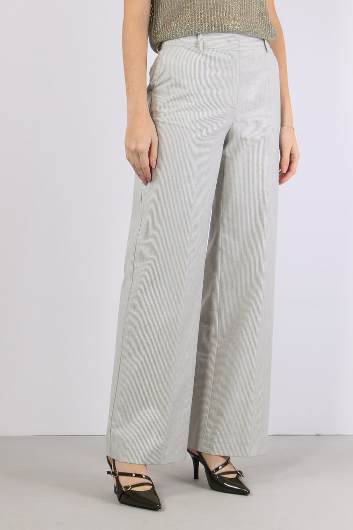 Pantalone Dritto Riga Avena-7