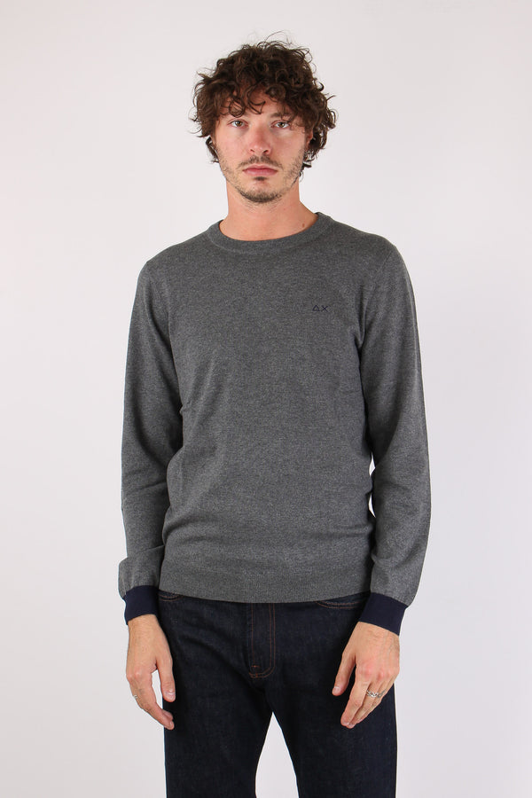 Maglia Profilo Toppa Grigio