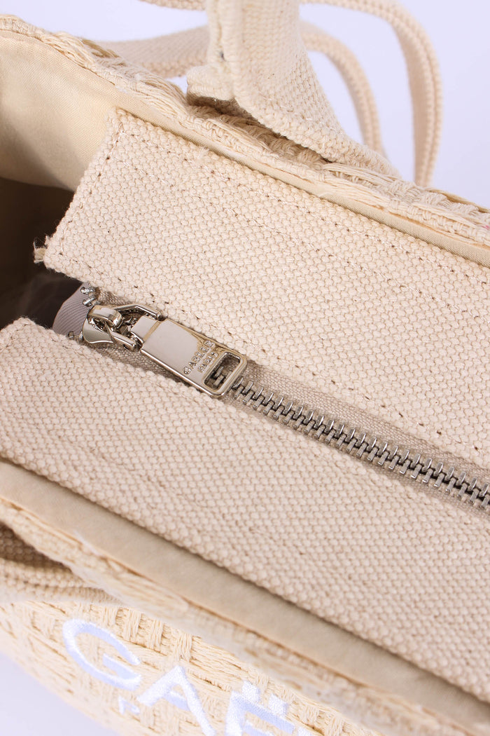 Tote Frange Basica Beige-7