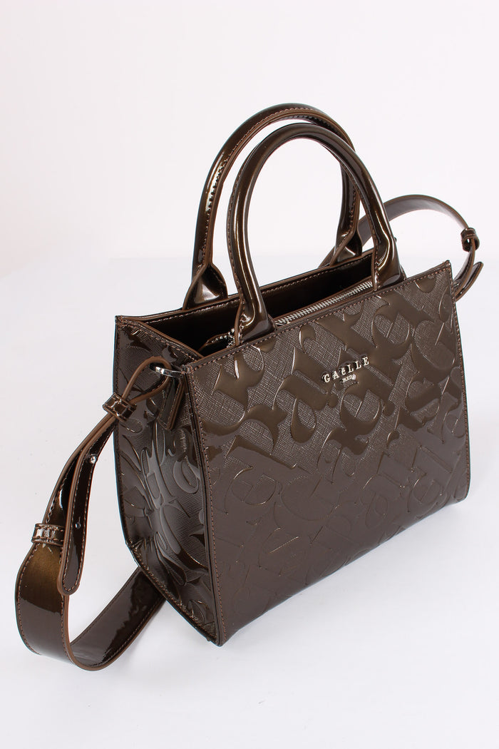 Mini Shopping Vernice Moro-7