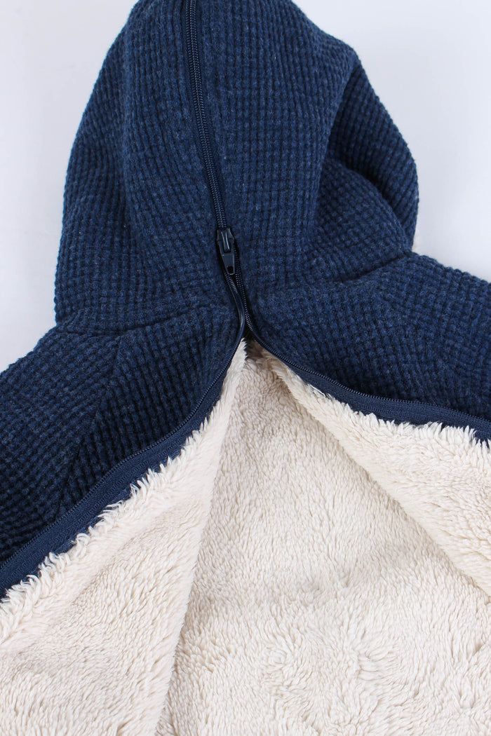 Giubbotto Interno Teddy Navy-5