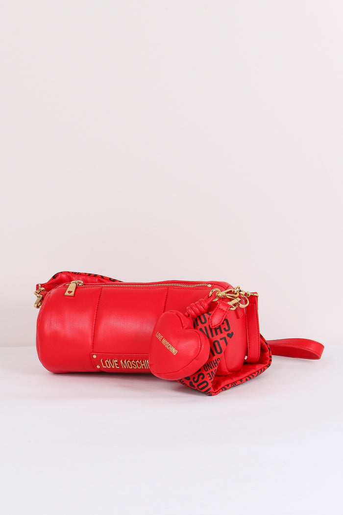 Bauletto Puffy Rosso/nero-2