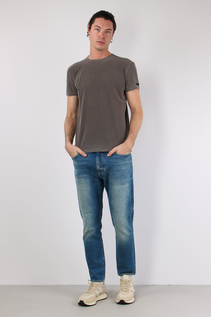 T-shirt Piquet Tabacco-3