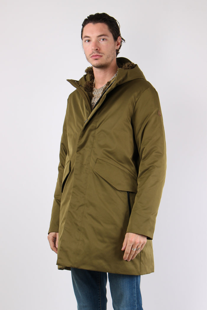 Raymond Parka Cappuccio Green-6