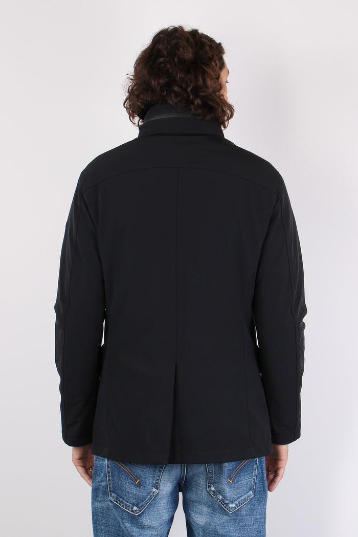 Field Jacket Nylon Nero-3