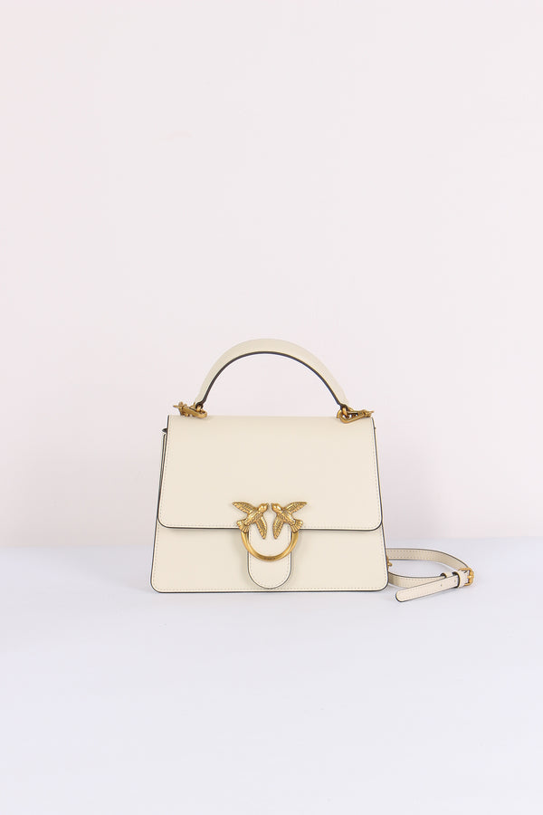 Borsa 1 Manico Love One Bianco