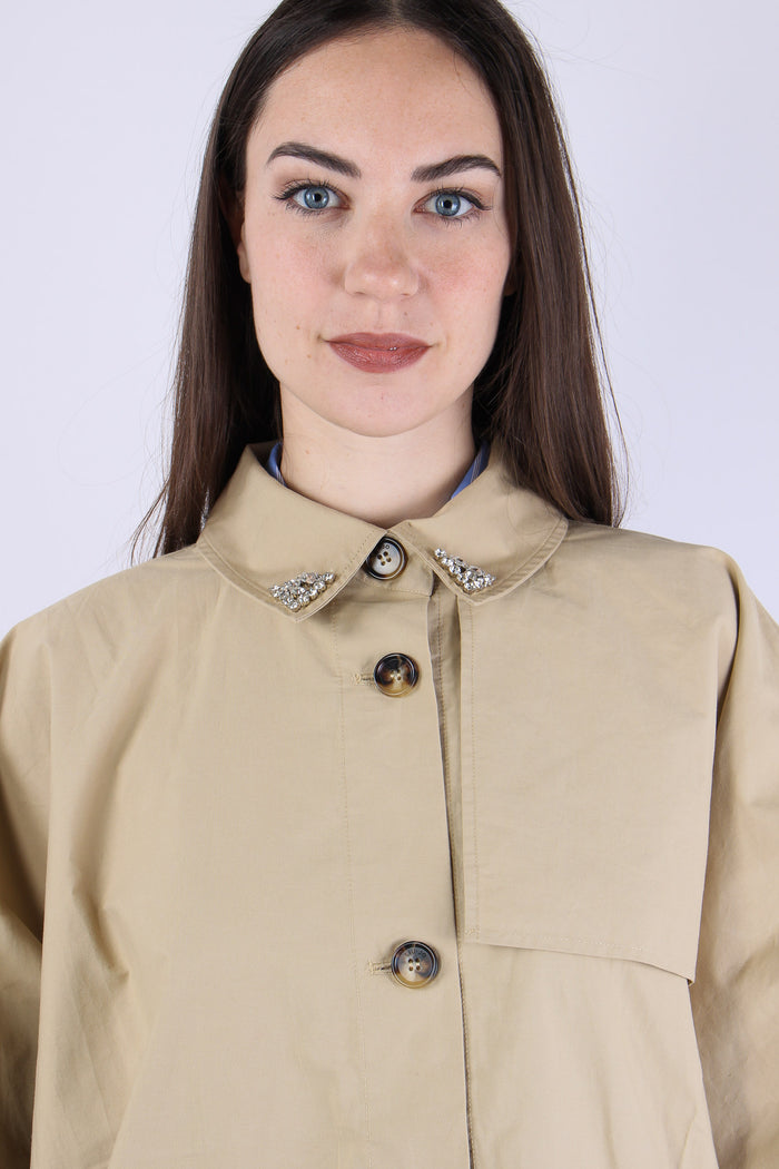 Poncho Trench Sabbia-10