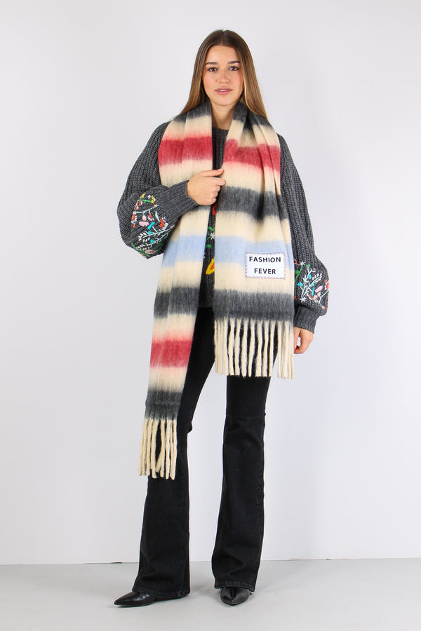 Sciarpa Fashion Fever Multicolor-2