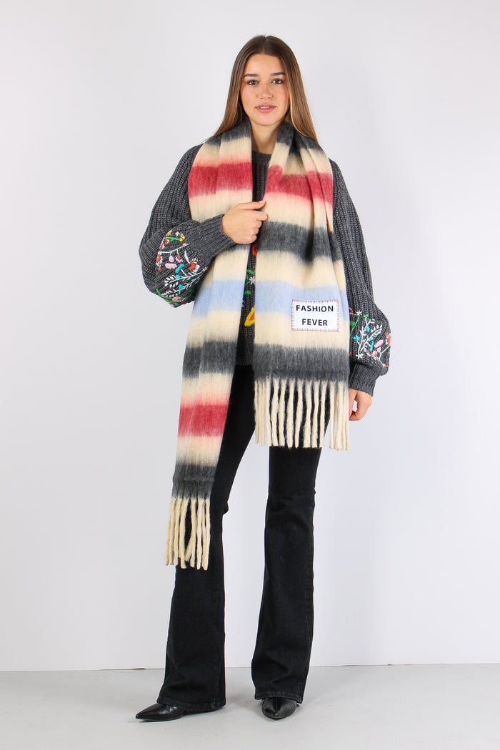 Sciarpa Fashion Fever Multicolor-2