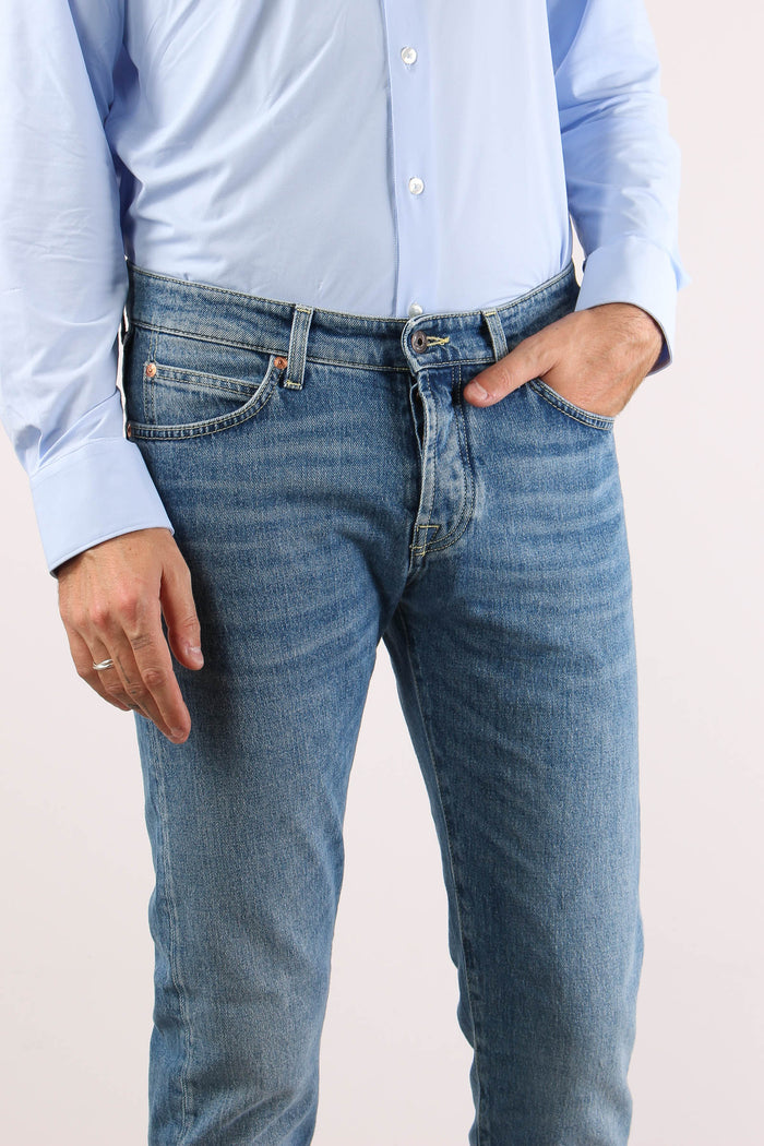 Denim Slim Fit Denim Chiaro-7