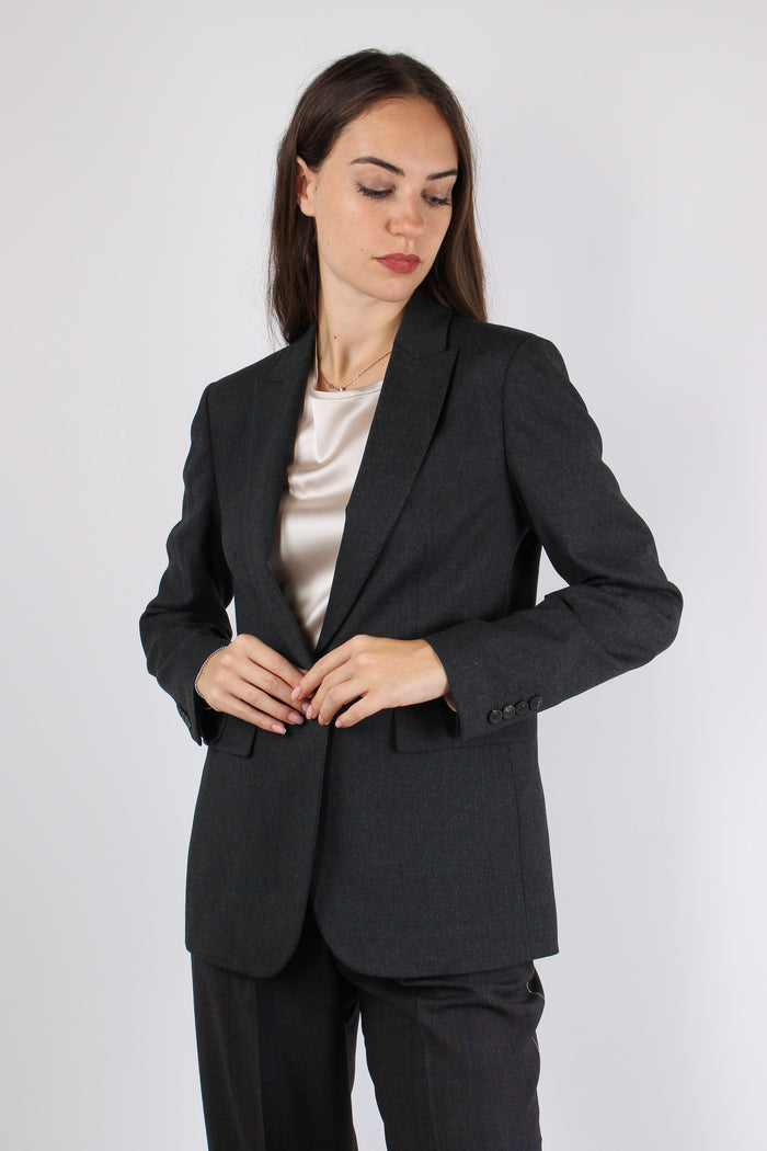 Giacca 1 Bottone Antracite-4