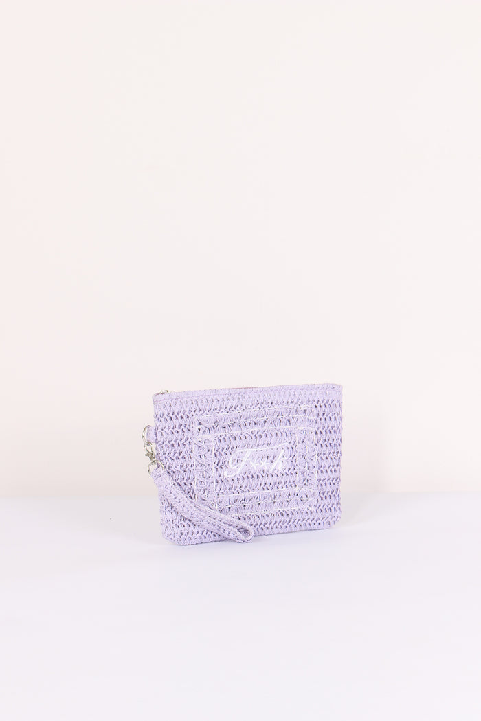 Pochette Rafia Lilla-4