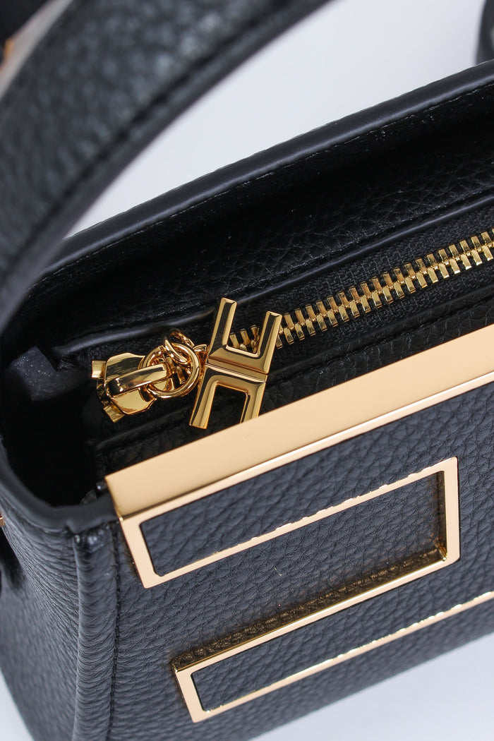 Mini Shopping Logo Oro Nero-7