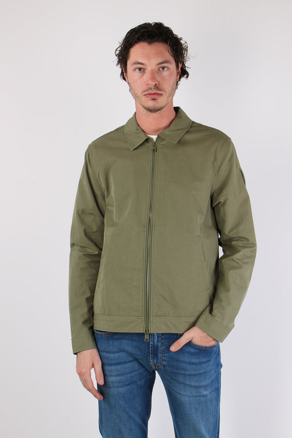 Giubbotto Cotone Zip Thyme Green