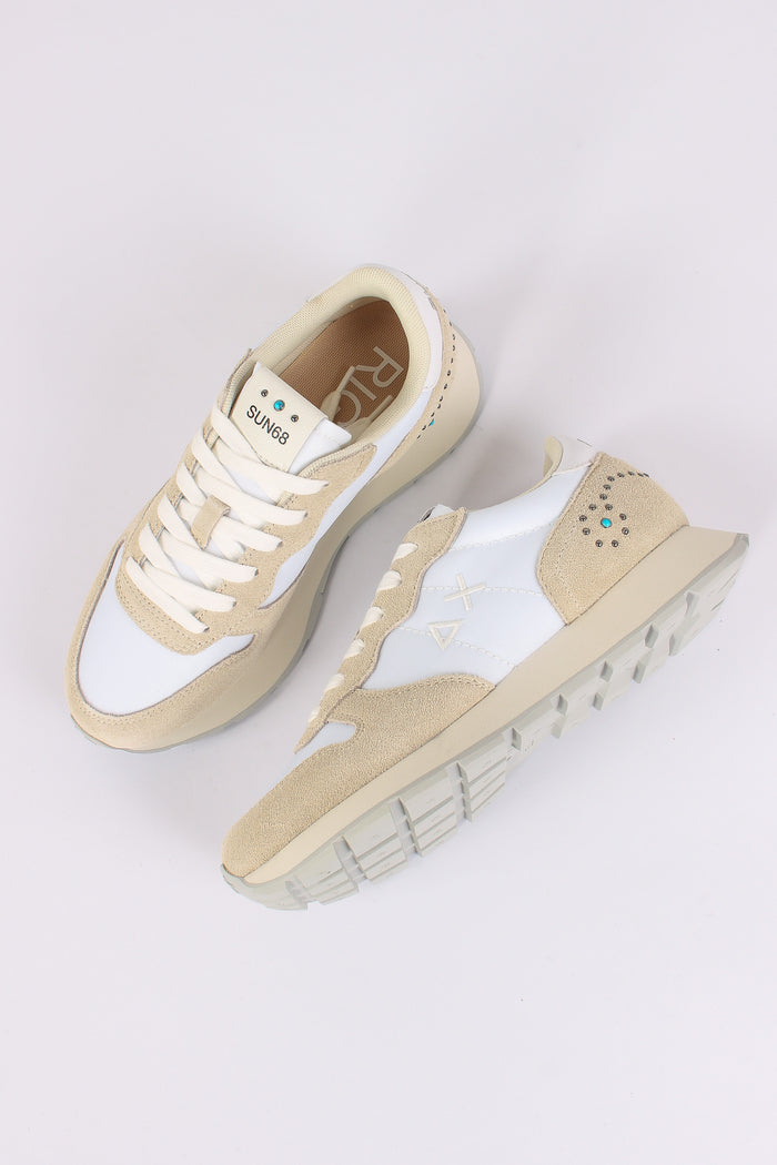 Sneakers Ally Studs Bianco-3