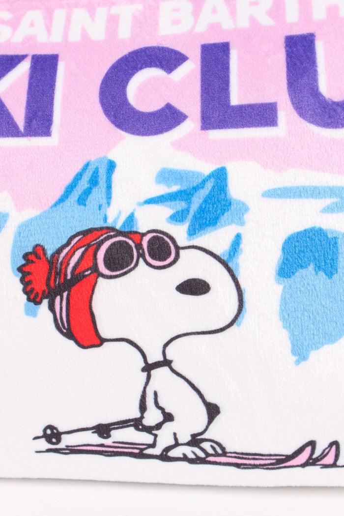 Pochette Snoopy Ski Club Bianco/rosa-6