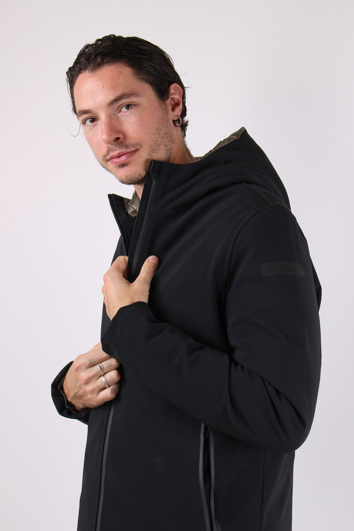 Piumino Tessuto Tecnico Black-7
