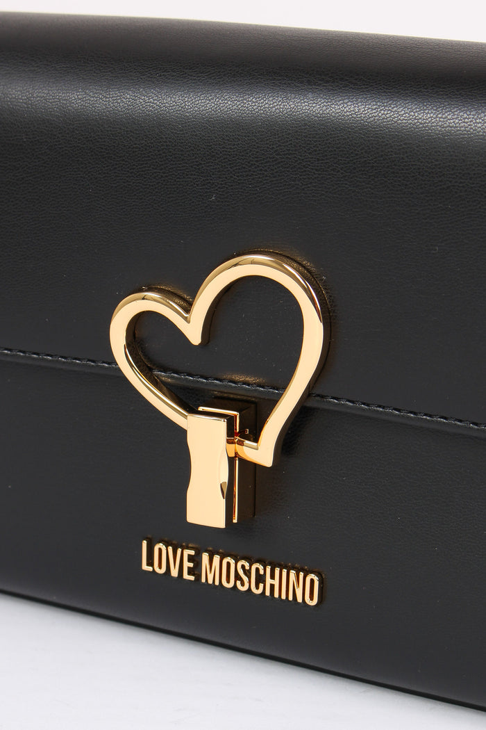 Tracolla Rigida Ecopelle Nero-7