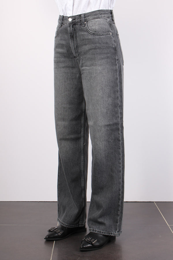 Jeans Baggy Wide Denim Grey Candy-2