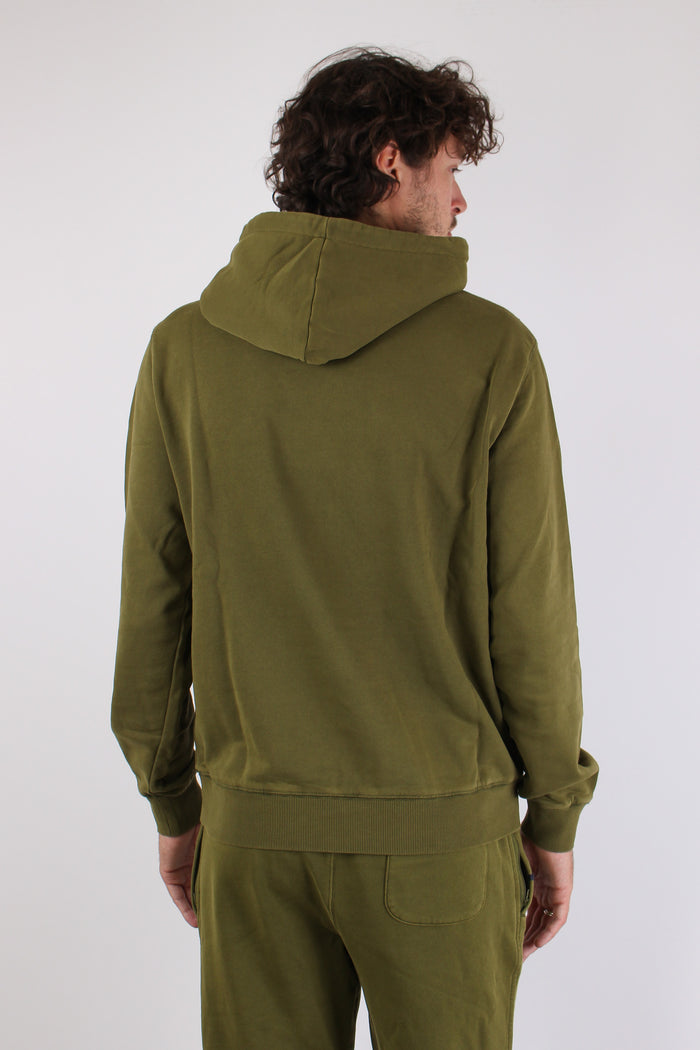 Felpa Cappuccio Delavee Militare-4