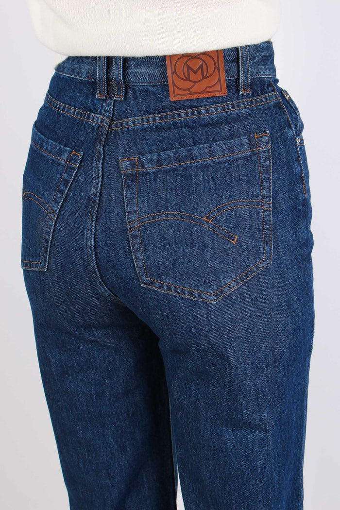 Mlsmom Jeans Momfit Moon Indigo-6