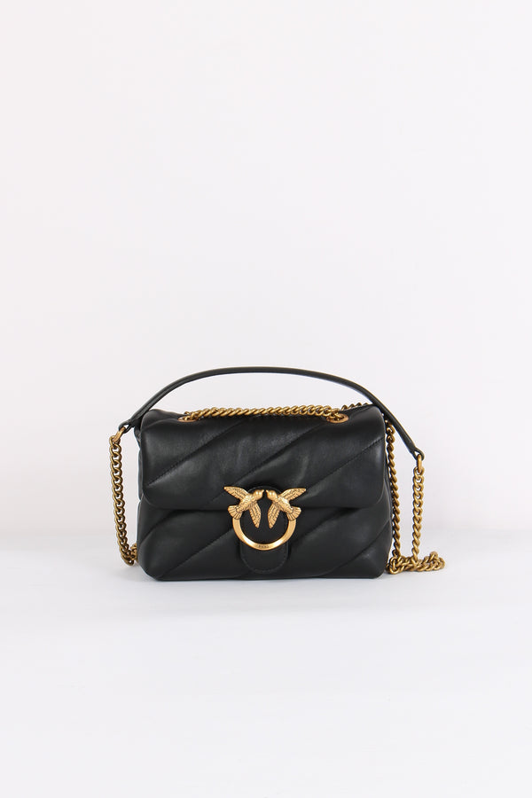 Tracollina Love Puff Nappa Nero/gold